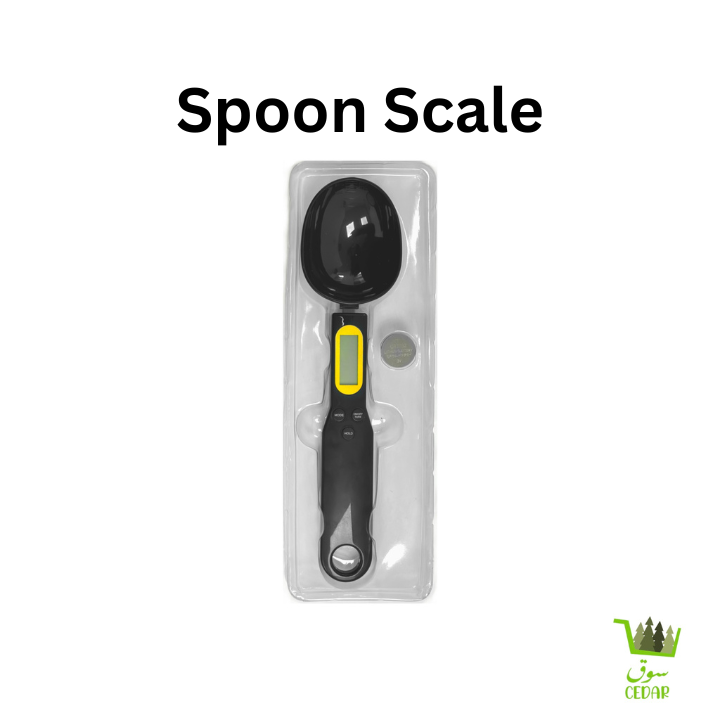 Measure Ingredients Directly: Mini Digital Spoon Scale for Baking