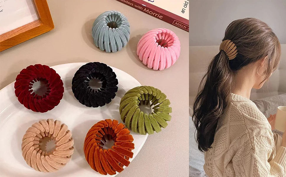 Effortless Soft Bird Nest Hair Clip - Tangle-Free Style