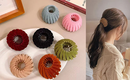 Effortless Soft Bird Nest Hair Clip - Tangle-Free Style