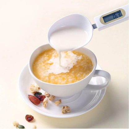 Measure Ingredients Directly: Mini Digital Spoon Scale for Baking